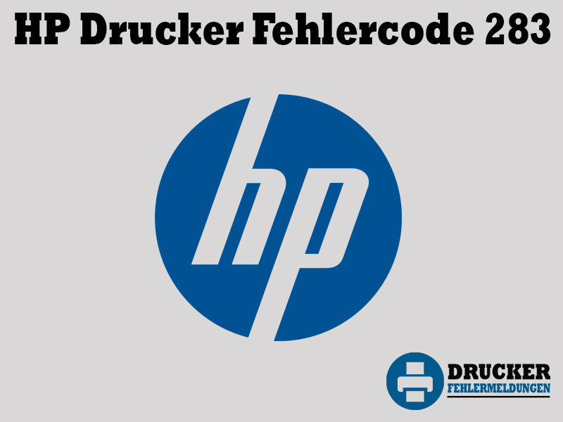 HP Drucker Fehlercode: 283