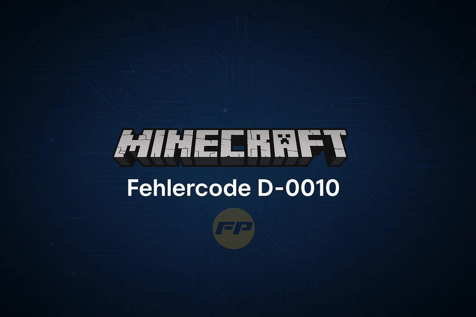Lösung für Minecraft Fehler D-0010 – So funktioniert’s wirklich!